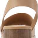 Soda Topic Open Toe Buckle Ankle Strap Espadrilles Flatform Wedge Casual Sandal, Size 8.5