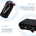 XANAD Hard Drive Case for Sandisk or Samsung SSD, fits Sandisk Pro or Samsung T7 Shield/T7 Touch 250GB-4TB External Solid State Drives - Black