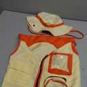 Ramede Kids Safari Explorer Vest and Hat Explorer Costume for Fishing Adventure Camping Boy Girls Halloween Cosplay