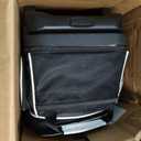 ELITE Deluxe 3 Ball Roller Bowling Bag with 5" Smooth Wheels - 4 Large Accessory Pockets, Shoe Compartment, Extendable Handle - USB Charging Port