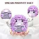 2 x BUNYISCN Funny Positive Crochet Hedgehog Birthday Gifts for Women Men, Emotional Inspirational Crochet Decor Gifts Christmas Stuff Gifts for Her Him Daughter Sister Friend