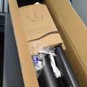 20Ft Tall Street Light Pole - Outdoor Metal Split Heavy Duty Street Lamp Post for Outside Large Solar Street Lights with Mounting Rebar Cage Base Accessory for Parking Backyard Patio Yard