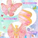 PerKoop 10 Pcs Large Butterfly Centerpieces for Tables Butterfly Party Decorations 3D Paper Table Toppers Centerpieces Wall Decor for Birthday Baby Shower Wedding Party Supplies (Pink, Purple)