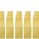 JYFLZQ Gold Sequin Table Runners 12"x72" Pack of 5 Glitter Sequin Fabric Table Linens - Sparkly Runners for Wedding & Birthday Party Decor