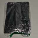 KEROM Compatible for MacBook Air 13 inch Case 2026 M5, 2022-2025 M4/M3/M2 A3449 A3240 A3113 A2681, Textured Luxury Crocodile Aligator Skin Snakeskin PU Leather Hardshell & Keyboard Cover, Shiny Black