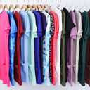 Poetsky Summer Womens Tunic Tops for Leggings with Pockets Short Sleeve Casual Long T Shirts S-3XL (Yellow)