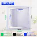 Suteck Access Panel for Drywall 18 x 18 Inch, Ceiling&Plumbing Access Door
