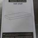 Fun Memories 72 Inch Floating Shelf, 12 Inch Deep Wall Shelf for Fireplace Mantel, Deep Storage Shelves for Home & Office, Wall Shelves with Invisible Bracket, Walnut, Set of 1