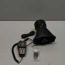 JDMSPEED CARMOCAR Car Siren Horn 7 Tone Sound Siren Police Mic PA Speaker Car System Emergency with Microphone Amplifier-100W Emergency Sound Electric Horn-12V