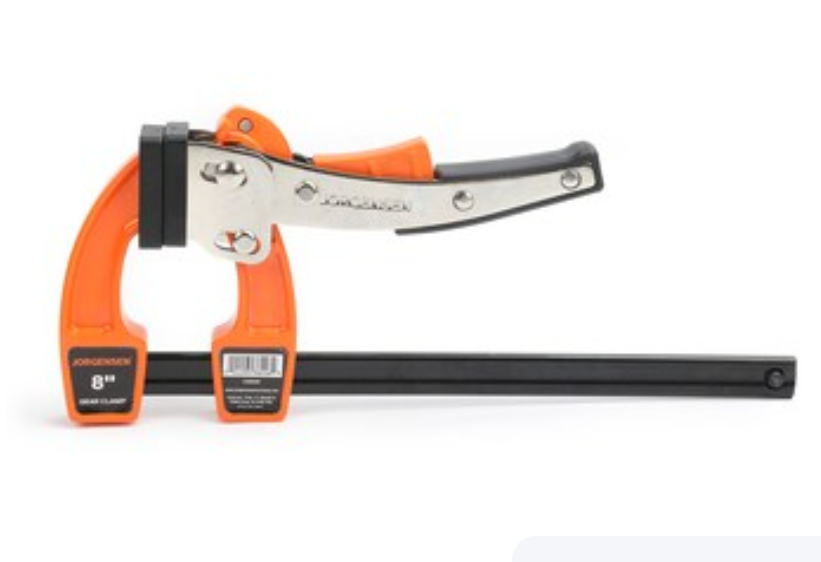 Jorgensen 8-in Gear 600-lb Bar Clamp