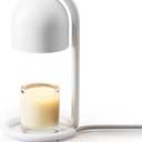 Candle Warmer Lamp with Timer & Voice Control — Dimmable Flameless Candle Wax Melter, Matter-Enabled for Apple Home & Alexa, Perfect Christmas & Birthday Gift for Women, Home Decor