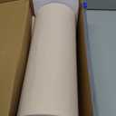 54 Inch x 200 Feet Beige Plastic Tablecloth Roll Cut to Size Disposable Table Cover with Cutter Box Plastic Table Cloth for Party, Wedding, Birthday