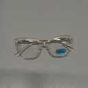 AMOMOMA Trendy TR90 Oversized Blue Light Reading Glasses Women,Stylish Square Cat Eye Glasses AM6031