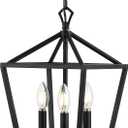 JONATHAN Y JYL7601A Pagoda Lantern Dimmable Adjustable Metal LED Pendant Classic Traditional Farmhouse Dining Room Living Room Kitchen Foyer Bedroom Hallway, 10 in, Oil Rubbed Bronze