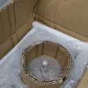 TRIROCKS Memorial Lantern 11'' High Walk Beside Us Remembrance Lantern With Automatic Timer LED Candle And Love Pattern Bereavement Sympathy Gifts For Funeral Memorial Service Loss of Loved One (Grey)