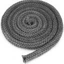 Stanbroil Wood Stove Gasket, 3/4" x 84" Graphite Impregnated Fiberglass Rope Seal, Gasket Rope Replacement Kits for Wood Stove Door