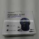 TEROMAS Tire Inflator Portable Air Compressor, Air Pump DC/ AC for Car Tires 12V DC and Other Inflatables at Home 110V AC, Digital Electric Tire Pump with Pressure Gauge(Blue)