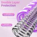 Weighted Spring Fitness Hoop, 4.4lb Soft Exercise Hoops for Adults Weight Loss, Foldable Hoops for Women Man, Waist Friendly Design, Portable Slimming Pilates Equipment for Home Workout