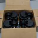 Nefish Leveling Casters Wheels with Ratchet Arm 6600 LBS, Heavy Duty Retractable Caster Wheel, Plate Swivel Workbench Castors, Durable Nylon Wheels & Leveling Feet for Machine, Industrial, Equipment