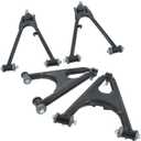 Front Lower and Upper A-Arms Replacement for Yamaha Warrior 350 YFM350X Replacement for 3GD-23550-00-35 3GD-23550-10-00 1989-2003