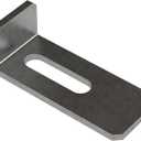 2 x Dowell Undermount Bathroom Sink Clips, Sink Brackets, Bathroom Sink Supports, Sink Clips - 6011-10 - 4 Clips/Screws/Anchors