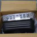 12V Club Car Precedent LED Head Light with Bumper, For 12V Precedent Electric Golf carts LED Head 2004-UP