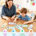 Dolanus 30 Read and Rhyme Flip Books, Word Family ABC Vocabulary Flashcards, Kindergarten Sight Word - Learn to Read Phonics Flash Cards Activity Games, Toys for Kids Toddlers Ages 3-8 Years Old