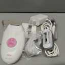 Braun Epilator Silk-pil 7, Hair Removal Device, Women Shaver & Trimmer, Wet and Dry, Wide Head, Includes Shaver Head and Trimmer Comb, SE7-041, Silver