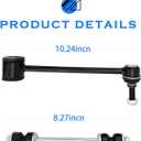 4pcs K700432 K6700 Front Rear Sway Bar Links Stabilizer Bar Links Suspension Kit for Cadillac Escalade ESV 2004-2019 | for Chevy Avalanche Suburban Tahoe | for GMC Yukon