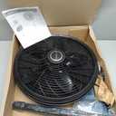 Lasko Pedestal Fan, Oscillating Fan for Bedroom with Adjustable Height and 3 Cooling Speeds, Portable, 18", Black