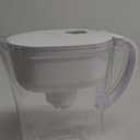 Brita Water Filter Pitcher for Tap and Drinking Water with 1 Standard Filter, Lasts 2 Months, 6-Cup Capacity, BPA Free, White