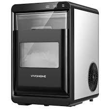 VivoHome Nugget Ice Maker Countertop Chewable Ice Machine Automatic Self-Cleaning 45LBS