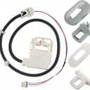 WH08X32697 Washing Machine Lid Lock Switch Fit for GE Hotpoint Washer Lid Lock Replaces WH01X2411 WH01X26114 WH01X27954,Compatible With Parts of GE HotPoint Washing Machine,GE Washer Lid Lock Switch