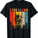 Dada Llama Daddy Cute Men Fathers Day Gift Idea T-Shirt, Size M