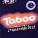 Hasbro Gaming Taboo Party Board Game with Buzzer for Kids Ages 13 and Up