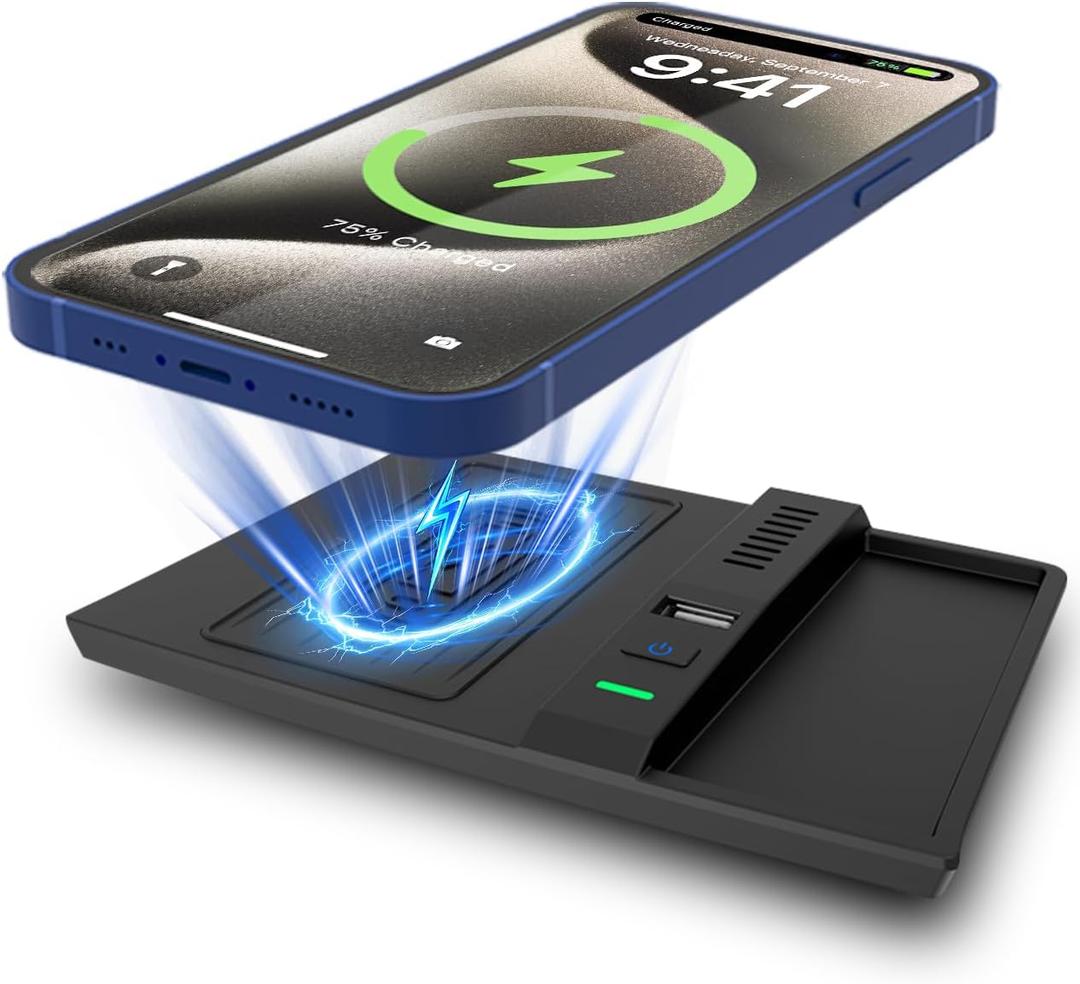 Wireless Car Charger for Subaru Forester 2019-2024, Crosstrek 2018-2023, Impreza 2017-2023, Car Interior Accessories