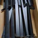 Jocoevol 12x20FT Metal Carport, Heavy Duty Car Garage w/Reinforced Support Rods and Windproof Ground Anchors, All-Weather Multi-Use Outdoor Shelter for Car, Boats and Truck