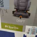Chicco KidFit ClearTex Plus 2-in-1 Belt-Positioning Booster Car Seat, Backless and High Back Booster Seat, for Children Aged 4 Years and up and 40-100 lbs., Drift/Grey, Manufacture Date: Nov/2025
