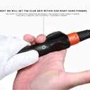 Links Golf Grip Trainer LH/RH Attachment for Improved Hand Positioning on Golf Club - Golf Swing Trainer