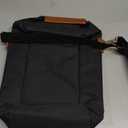 2 Bottle Insulated Wine Cooler Tote BagLeakproof Padded Wine Carrier with Handle & Shoulder Strap, Portable Beverage Cooler for Travel, Picnic, Beach, PartyGreat Gift for Wine Enthusiasts (Black)