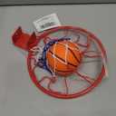 ArtCreativity Mini Over-the-Door Basketball Hoop Game Easy to Hang, No Assembly Required Includes 1 Mini Ball & Durable Net Hoop Indoor Basketball Toy Gift for Kids, Teens & Adults Bedroom Play