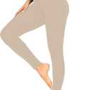 FULLSOFT Soft Leggings for Women - High Waisted Tummy Control No See Through Workout Yoga Pants, Size M