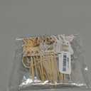 Ercadio 32 Pack Rabbit Cupcake Toppers Bunny Cupcake Picks Wild Animal Cupcake Picks Bunny Birthday Cupcake Decorations for Baby Shower Birthday Animal Theme Party Cake Decor Supplies (Pattern-8)