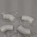 Fdit 4 PCS Pool Cleaner 45 Degree Elbow, Silicone Pool Accessory W70244 Replacement for G2 G3 G4