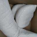 Pregnancy Pillow - Full Body Maternity Support for Back & Hips, Soft Sleeping Pillow with Removable Cover, Comfort for Side Sleepers and Pregnancy, Large