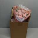 Thiccywoov Mother's Day Flower Bouquet Kit for Her 2026 DIY Artificial Flower Bouquets Rose Bouquet Gift with Bag for Birthday, Anniversary Present for Wife Grandma