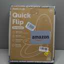 Jool Baby Quick Flip Toilet Seat with Built-in Potty & Splash Guard for Toddler Training, Slow Close (Elongated)