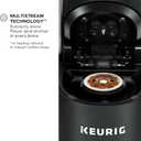 Keurig K-Supreme Single Serve K-Cup Pod Coffee Maker, MultiStream Technology, 4 Brew Sizes, 66oz Dual-Position Removable Reservoir, Black