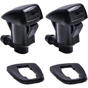 Toyota Windshield Washer Nozzles Kit - Replaces OEM #85381-AE020, Fits 04-10 Sienna, 05-12 Corolla, 04-08 Solara, 00-05 Tundra
