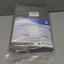 N&Y HOME 48 Inch Waffle Weave Shower Curtain with Snap-in Fabric Liner & 12 Metal Hooks Set - 48" x 72" Shower Stall Size, Hotel Style & Mesh Top Window, Machine Washable - Gray, 48x72